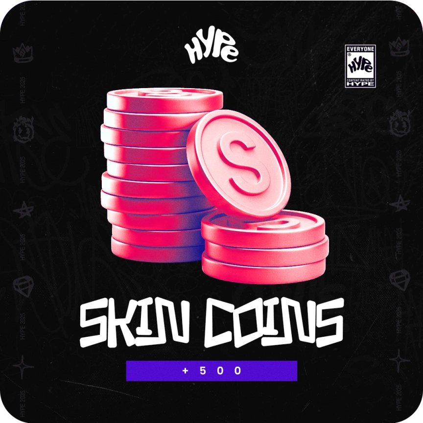 500 Skincoins